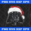 Darth Vader Christmas SVG PNG EPS DXF-Disney Starwars Christmas Clipart PNG SVG EPS FXF Cut File