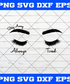 Post Malone Stay Away Always Tired SVG PNG EPS Digital Download Cricut Cameo File Silhouette Art