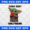Star Wars The Mandalorian Yoda Best GirlFriend SVG PNG EPS-Yoda Baby SVG Vector Art