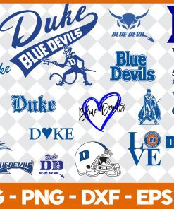 Duke Bluedevil svg - Duke Bluedevil logo NCAA Football Svg / Duke Bluedevil Football Svg/ NCAA Team Football Svg/ Digital File Dxf,Eps,Svg,Png