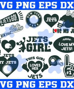 New York Jets svg - Logos NFL teams SVG, New York Jets cricut/ Jets svg, jets cut file/ New york jets logo/ Ny jets vector/ New york jets football/ Ny jets svg