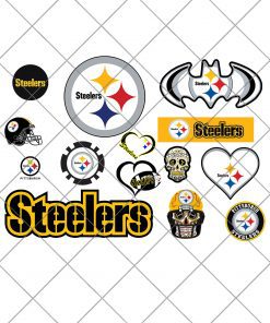 Pittsburgh Steelers SVG - Pittsburgh Steelers Logo NFL Football SVG /cut file for cricut files Clip Art Digital Files vector, Eps, Svg, Dxf, Png