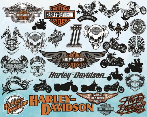 Harley Davidson svg bundle, Harley Biker svg, Harley Motorcycle svg, Harley Davidson cricut, Harley Davidson cut file, svg, png, eps, dxf