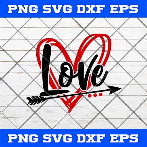 Love scribble heart svg, Valentine’s Day svg, Shirt svg for Women, Valentine Shirt svg, PNG DXF EPS SVG