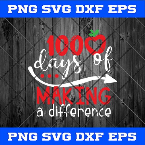 100 Days of Making a Difference svg