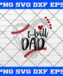 T ball Svg, T ball Dad svg, Baseball Dad svg, Softball dad svg, Baseball frame baseball Svg Png Dxf Cricut Cameo File Silhouette Art