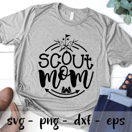 Scout Mom svg