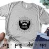 Bearded Daddy SVG, Dad SVG, Best Dad,Daddy Svg, Happy Fathers Day SVG PNG EPS DXF Cricut Cameo File Silhouette Art