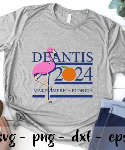 Desantis 2024 Make America Florida Flamingo