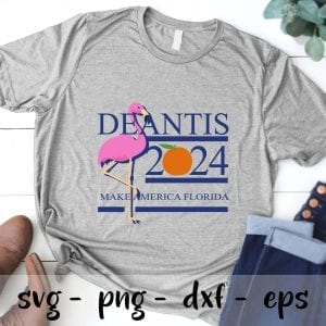 Desantis 2024 Make America Florida Flamingo