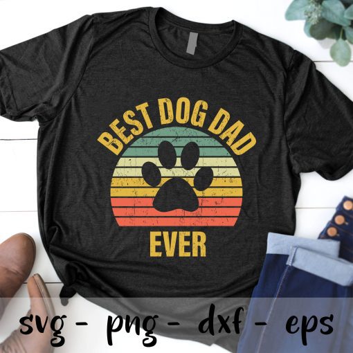 Dog Dad svg Fathers Day Gift svg