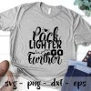 Pack lighter go further SVG PNG EPS DXF – Adventure svg, Camper svg ,Camping svg Cricut Cameo File Silhouette Art