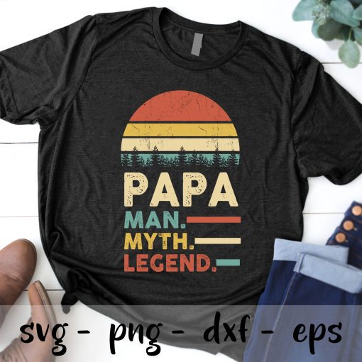 Papa svg Man Myth Legend svg