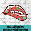 Sexy Lips Cannabis Marijuana Weed Pot Leaf Lover Gift PNG Sublimation Design Download, T-shirt design sublimation design, PNG