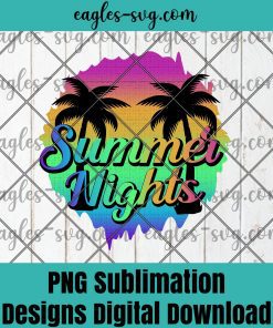 Summer Night Png Sublimation,Beach Png, Beach Life Png, Ocean Png, Palm Tree, Sunglasses png,Vibes Life