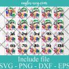 School Grade Back To School Bundle SVG PNG DXF EPS Cricut Silhouette
