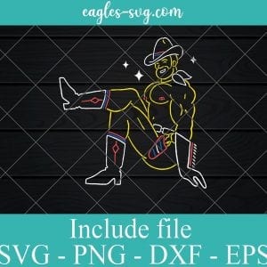 Vegas Vick SVG, gay, queer, beefcake, pride, queer art PNG DXF EPS Cricut Silhouette