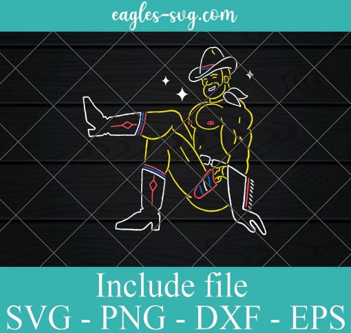 Vegas Vick SVG, gay, queer, beefcake, pride, queer art PNG DXF EPS Cricut Silhouette
