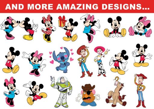 1500+ Disney SVG Mega Bundle, Disney designs, Fun Disney bundle, Disney svg bundle, Big bundle SVG and for cricut files, Clipart Svg