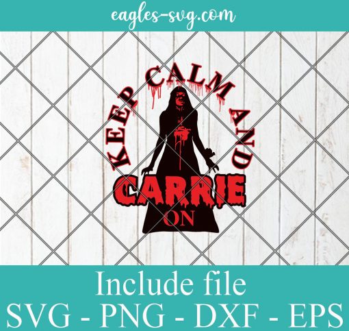 Carrie Horror Movie SVG, Halloween Movie, Hollywood Villains, Digital Svg ,Sticker svg, Scary Carry On SVG