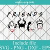 Disney Villain Friends SVG PNG DXF EPS Cricut Silhouette