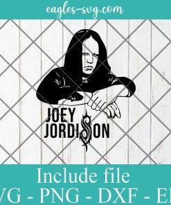 Joey Jordison Slipknot SVG PNG DXF EPS Cricut Silhouette