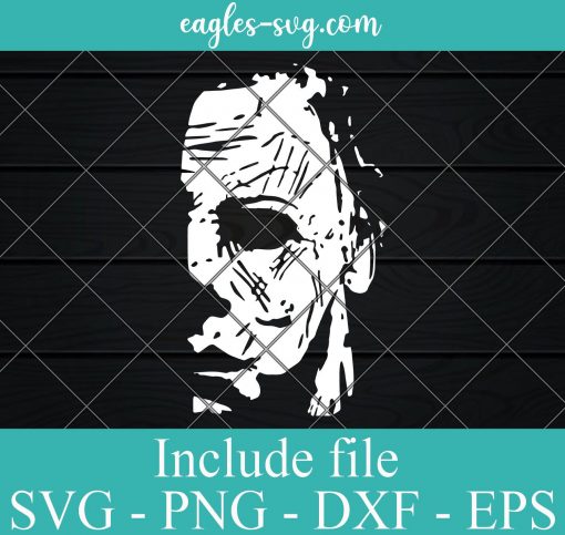 Michael Myers slay the day halloween SVG PNG DXF Cricut Silhouette
