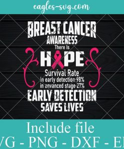 Breast Cancer Early Detection Save Lives Svg Png Ai Cricut Silhouette