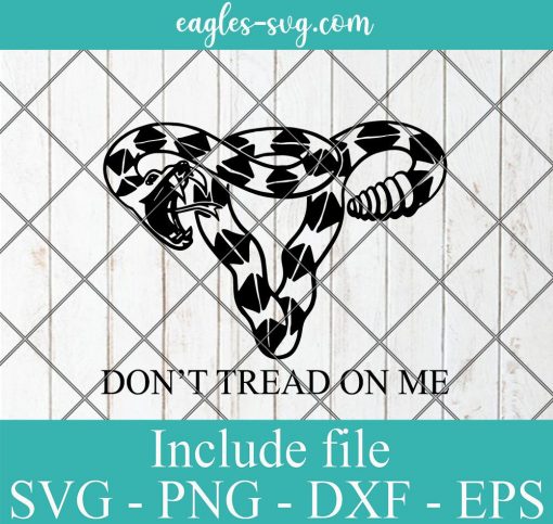 Don't Tread On Me Uterus SVG, Women's Rights PNG Pro Choice Svg Png Ai Cricut Silhouette