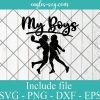 My boys football Svg Two players sons two on team proud mom svg cricut silhouette cameo, Football SVG