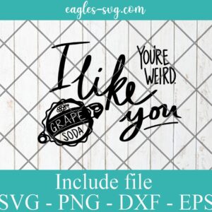 I Like You Disney Up Svg, Pixar Up Svg, Carl and Ellie Svg, Grape Soda Pin, Disney Couple, Disney Wedding, Cricut Svg, Cut File, Disneyland