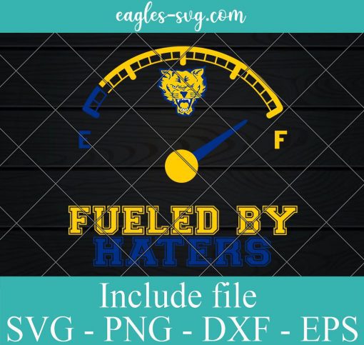 Fueled By Haters Fort Valley State University Wildcats Svg, FVSU, HBCU, Logo, Sporst, Cricut, Png, Eps