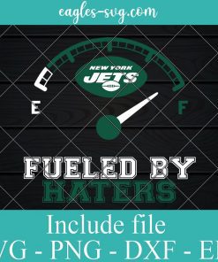 Fueled By Haters New York Jets Svg, Logo, Football, Sporst, NFL, Cricut, Png, Eps