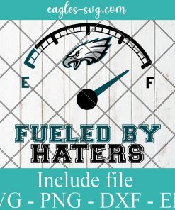 Fueled By Haters philadelphia eagles Svg, Logo, Football, Sporst, NFL, Cricut, Png, Eps