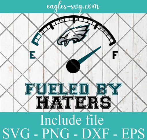 Fueled By Haters philadelphia eagles Svg, Logo, Football, Sporst, NFL, Cricut, Png, Eps