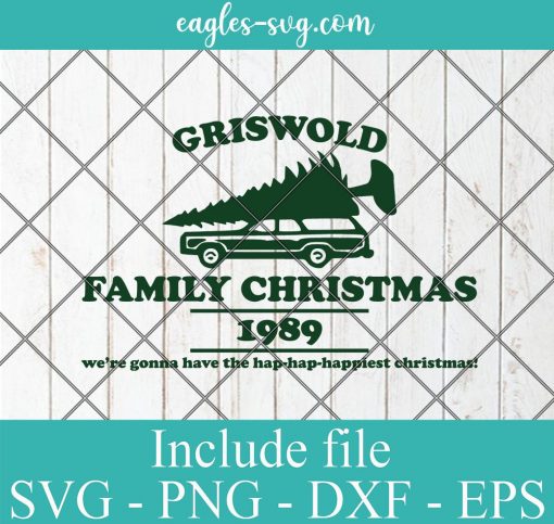 Griswold Family Christmas National Lampoon Christmas Vacation SVG, Cricut Cut Files, Png