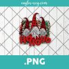 Ho Ho Ho Gnome Plaid & Cheetah PNG Sublimation, Christmas Png Sublimation, Design for t-shirt