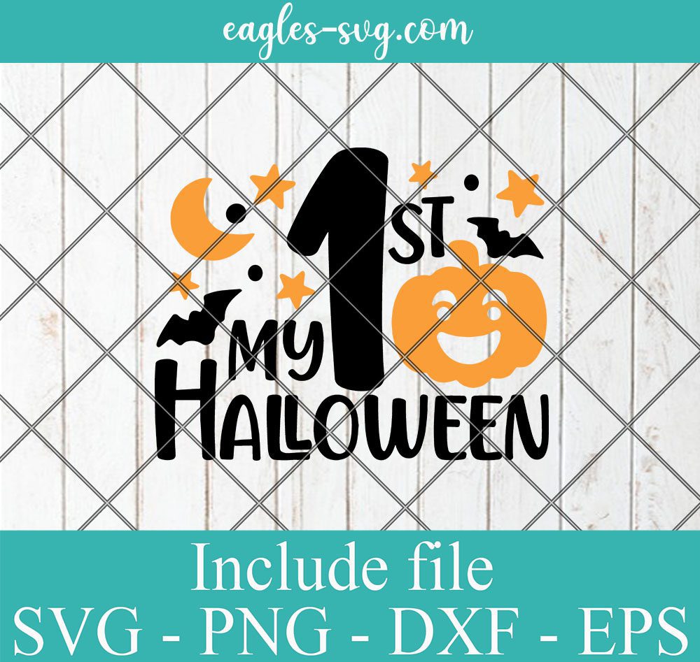 My 1st Halloween svg, My First Halloween svg, Kids Halloween svg, png