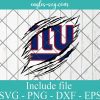 New York Giants Ripped Claw svg, New York Giants svg, Giants Ripped Claw, Giants svg, Clipart, Logo, png, Svg File For Cricut