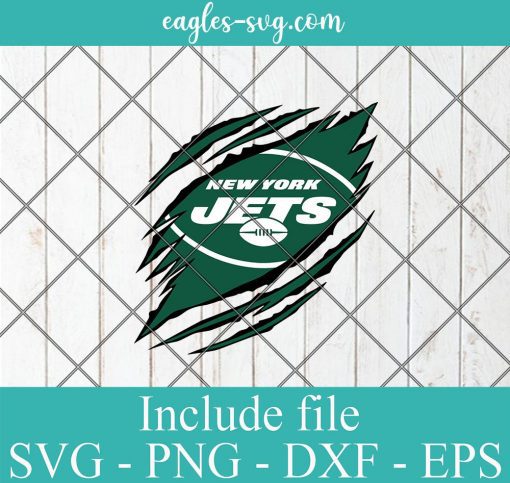 New York Jets Ripped Claw svg, New York Jets svg, Jets Ripped Claw, Jets svg, Clipart, Logo, png, Svg File For Cricut
