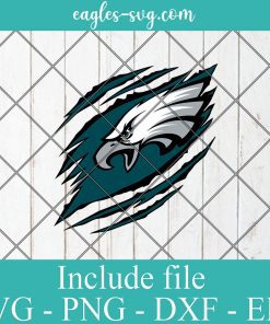 Philadelphia Eagles Ripped Claw svg, Philadelphia Eagles svg, Eagles Ripped Claw, Eagles svg, Clipart, Logo, png, Svg File For Cric