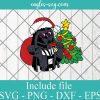 Santa Darth Vader Christmas Svg, Disney Stormtrooper Christmas Svg Png, Cricut, Silhouette Cut Files