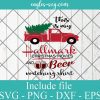 This is my hallmark christmas movie and beer watching shirt SVG, Cricut Cut Files, Png