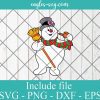 Frosty The Snowman Svg Png, Cricut, Silhouette Cut Files, Layered