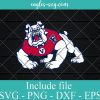 Fresno State Bulldogs Logo SVG, Cricut Cut Files, Png, NCAA Mascot School Svg