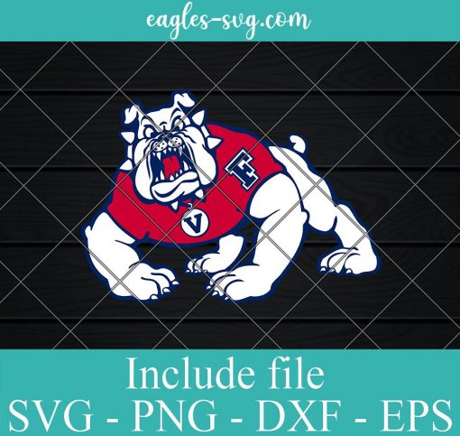 Fresno State Bulldogs Logo SVG, Cricut Cut Files, Png, NCAA Mascot School Svg