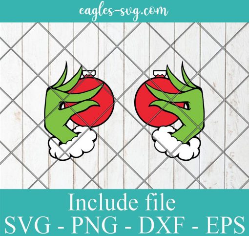 Grinch Hands Boobs Christmas Svg, Grinch Hands Christmas Svg, The Grinch Lovers SVG, Cricut Cut Files, Png