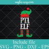 Funny Physical Therapy Assistant Elf SVG, Cricut Cut Files, Png, Funny Christmas Svg