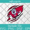 Ripped Claw Fresno State Bulldogs svg, Clipart, Logo, png, Svg File For Cricut