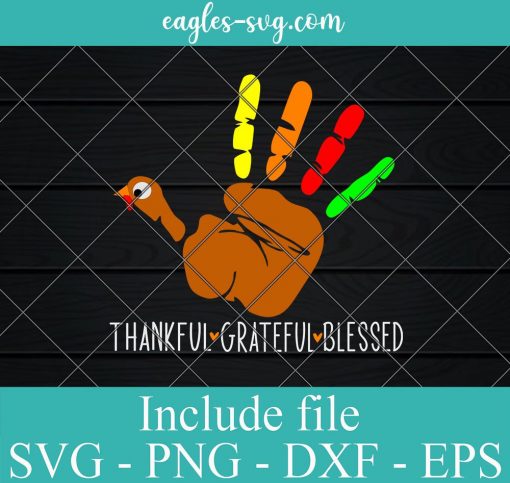 Turkey Hand Print Funny Thanksgiving Day SVG, Cricut Cut Files, Png